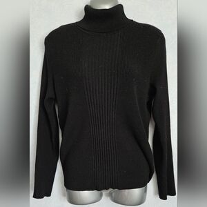 UNITED STATES SWEATERS Womens Ribbed Turtleneck L